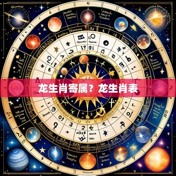 龙生肖寄属？龙生肖表
