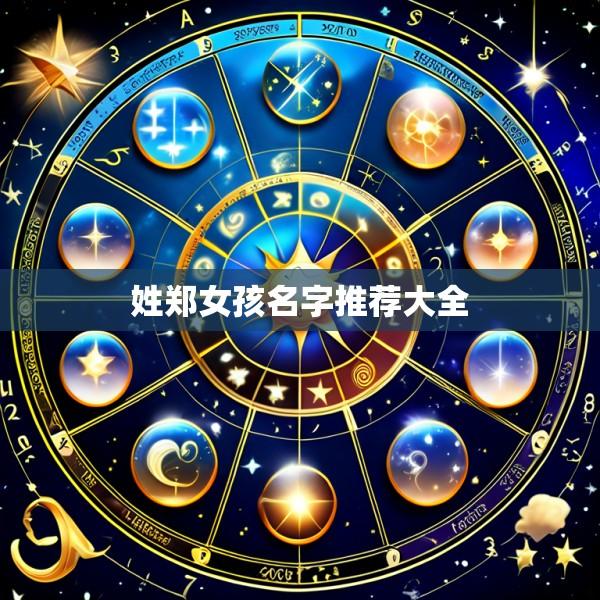 姓郑女孩名字推荐大全