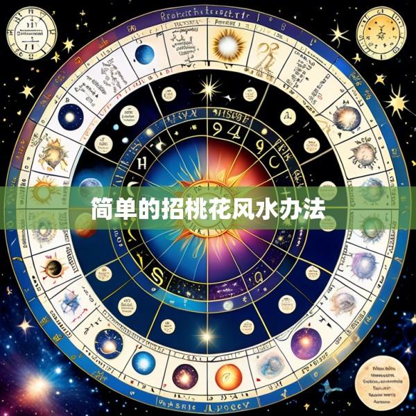 简单的招桃花风水办法