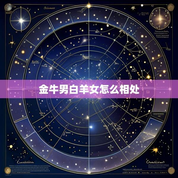 金牛男白羊女怎么相处