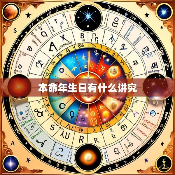本命年生日有什么讲究