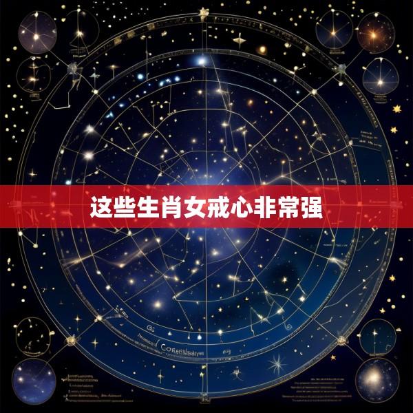 这些生肖女戒心非常强