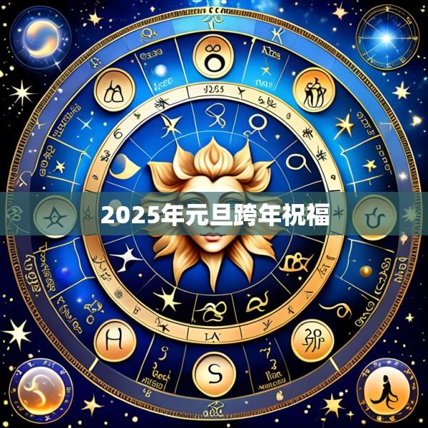 2025年元旦跨年祝福