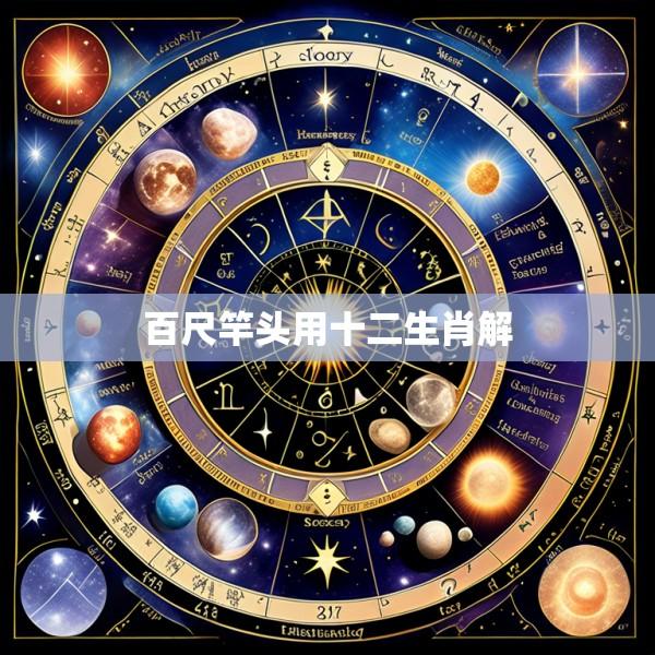 百尺竿头用十二生肖解