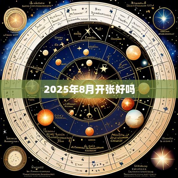 2025年8月开张好吗
