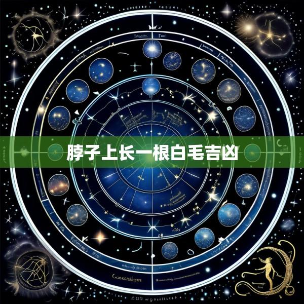 脖子上长一根白毛吉凶