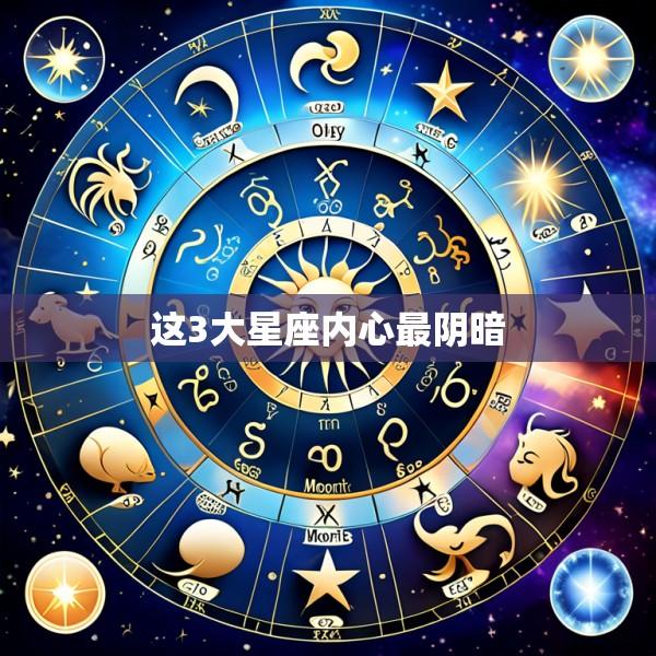 这3大星座内心最阴暗