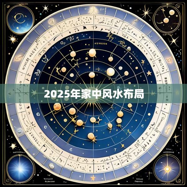 2025年家中风水布局