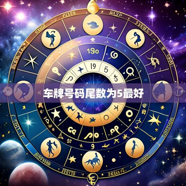 车牌号码尾数为5最好