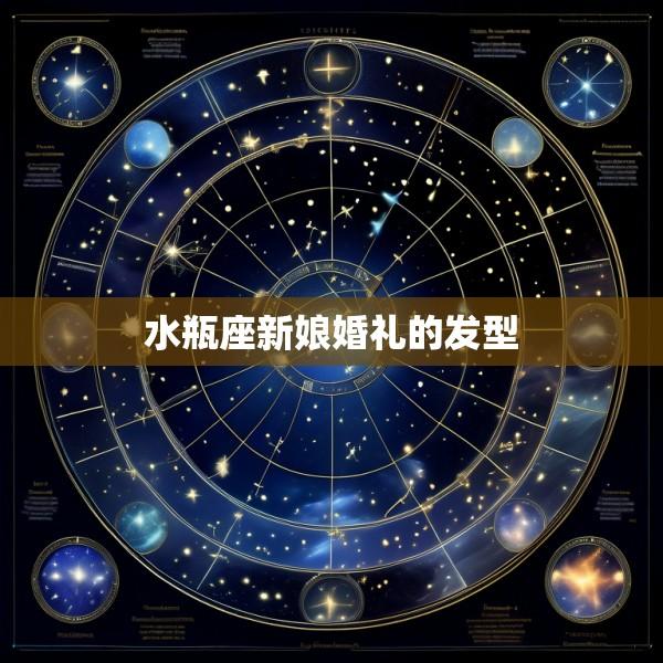 水瓶座新娘婚礼的发型