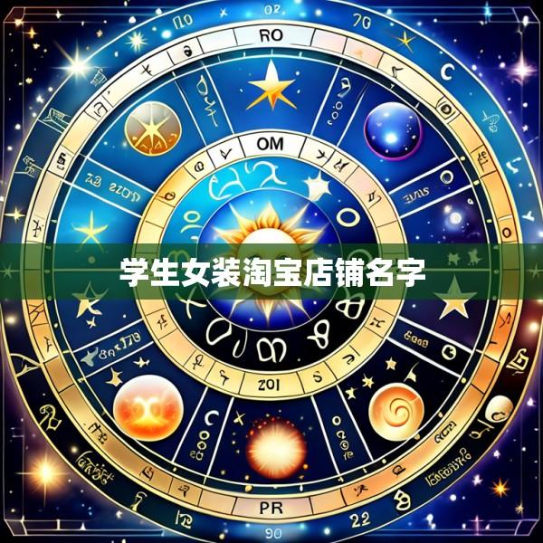 学生女装淘宝店铺名字