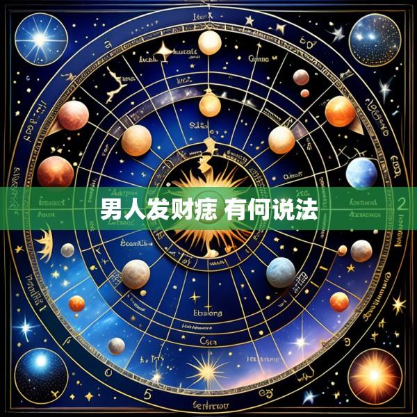 男人发财痣 有何说法