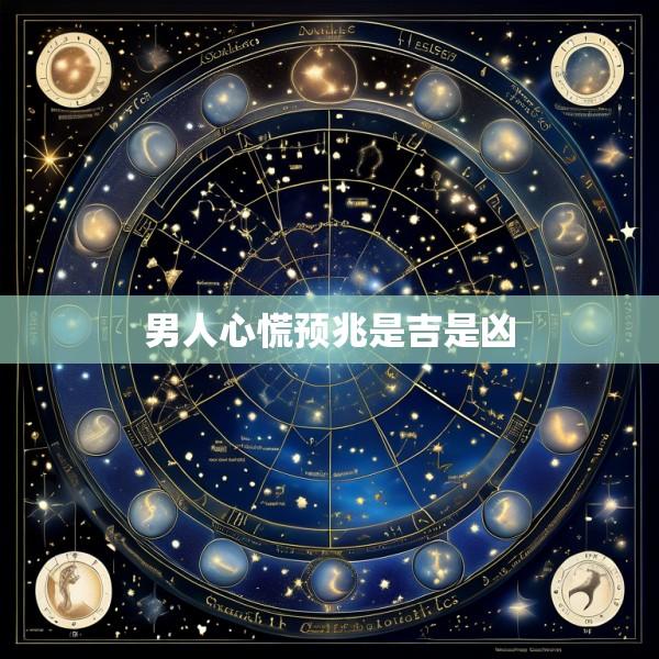 男人心慌预兆是吉是凶