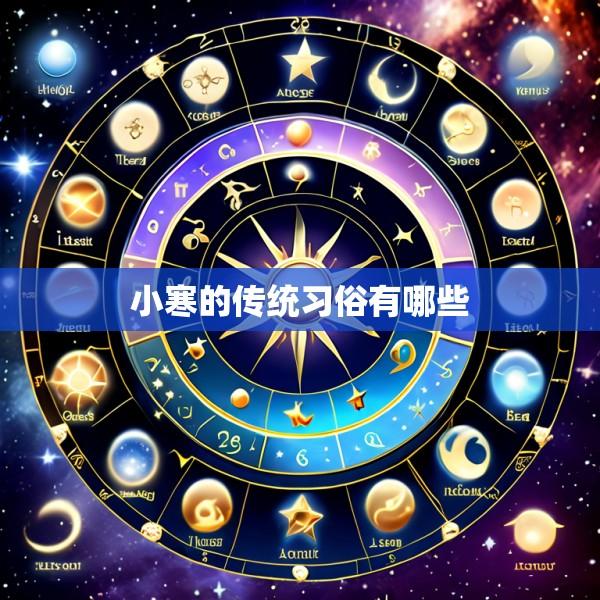 小寒的传统习俗有哪些