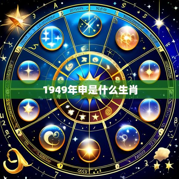 1949年申是什么生肖