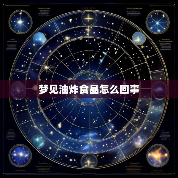 梦见油炸食品怎么回事