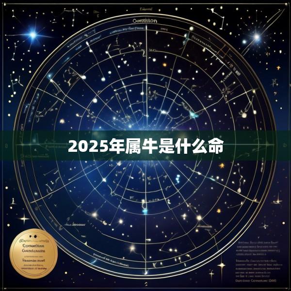 2025年属牛是什么命
