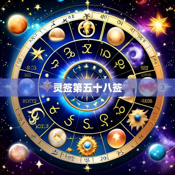 灵签第五十八签