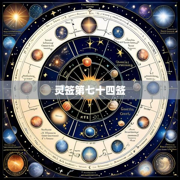 灵签第七十四签