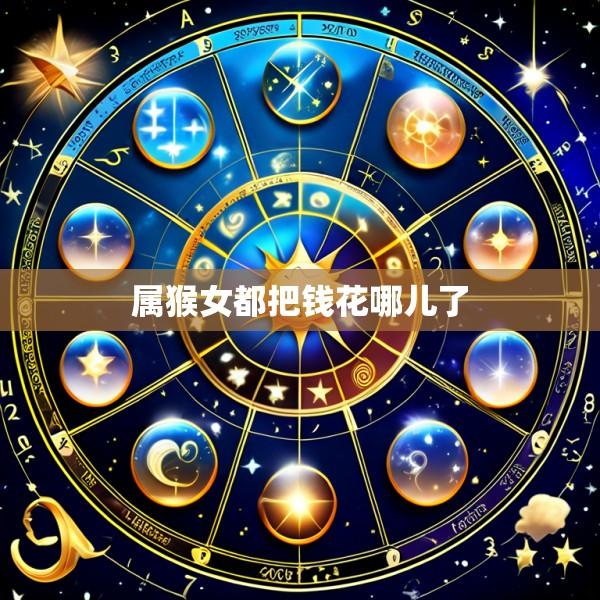 属猴女都把钱花哪儿了
