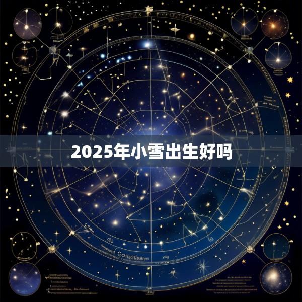 2025年小雪出生好吗