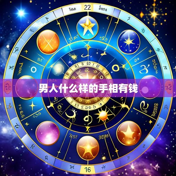 男人什么样的手相有钱