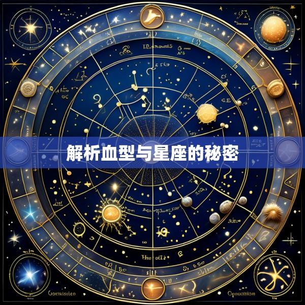 解析血型与星座的秘密