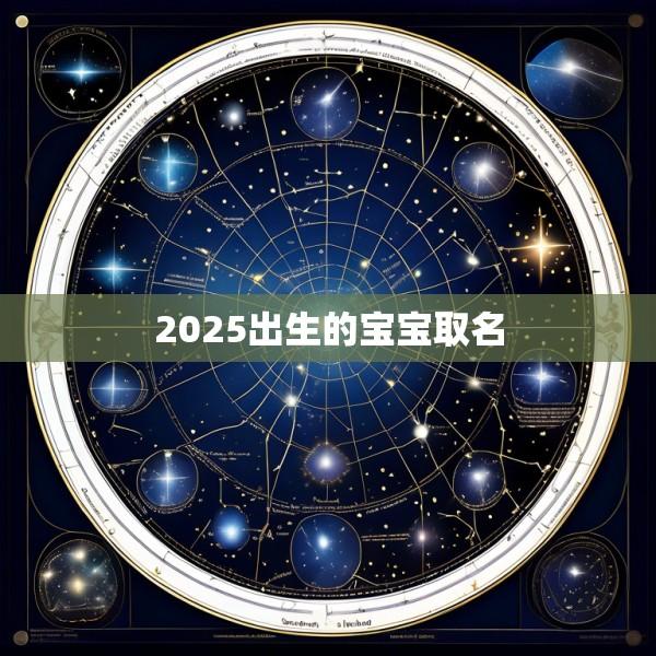2025出生的宝宝取名
