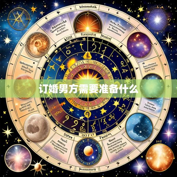 订婚男方需要准备什么