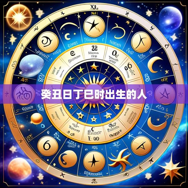 癸丑日丁巳时出生的人