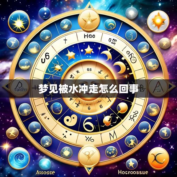 梦见被水冲走怎么回事