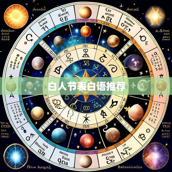 白人节表白语推荐