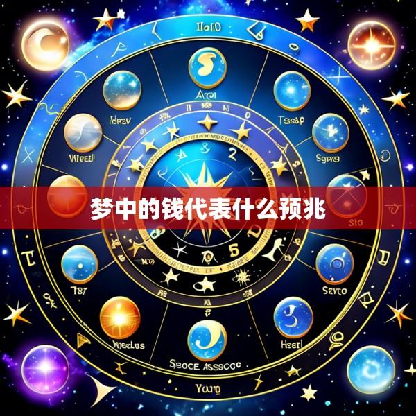梦中的钱代表什么预兆