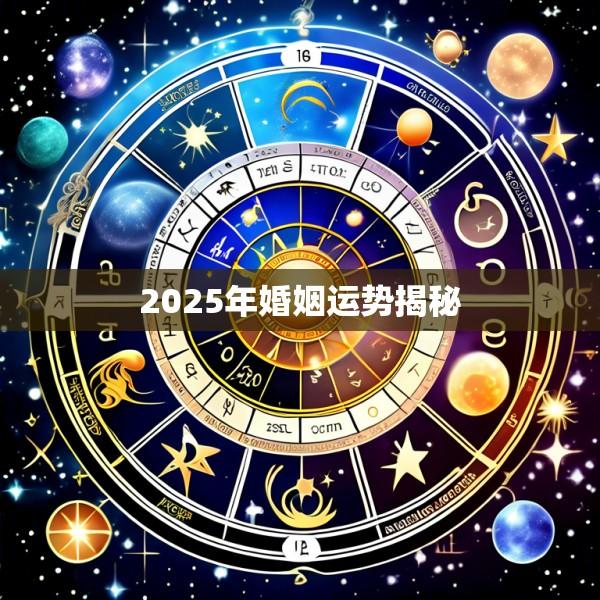 2025年婚姻运势揭秘