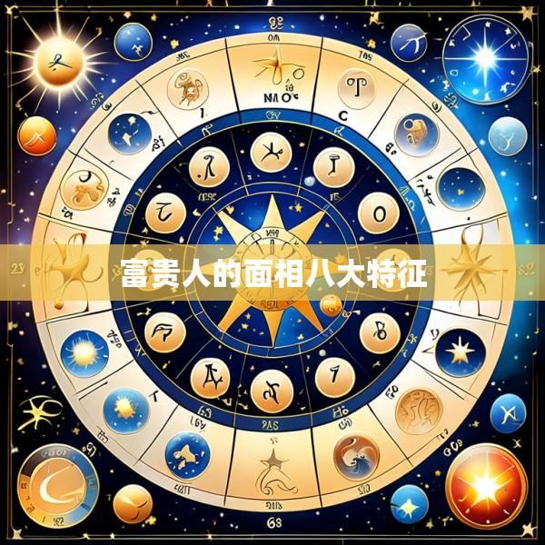富贵人的面相八大特征