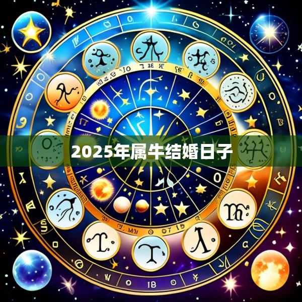 2025年属牛结婚日子
