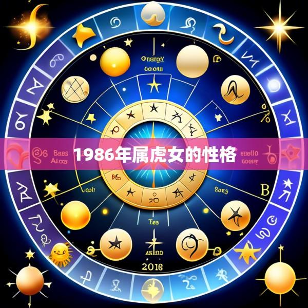 1986年属虎女的性格