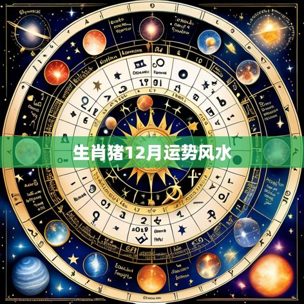 生肖猪12月运势风水