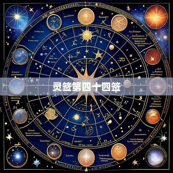 灵签第四十四签