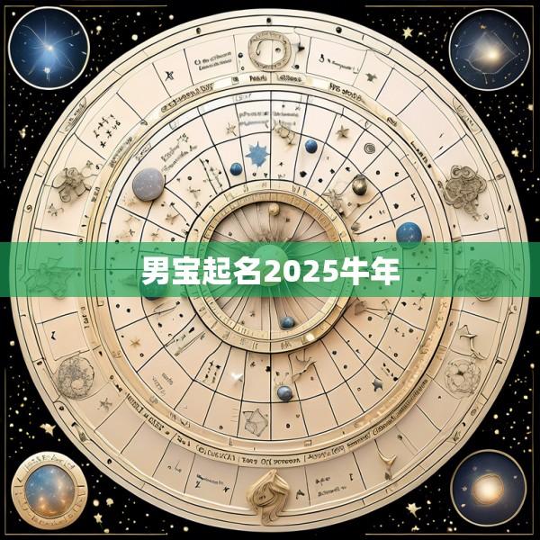 男宝起名2025牛年