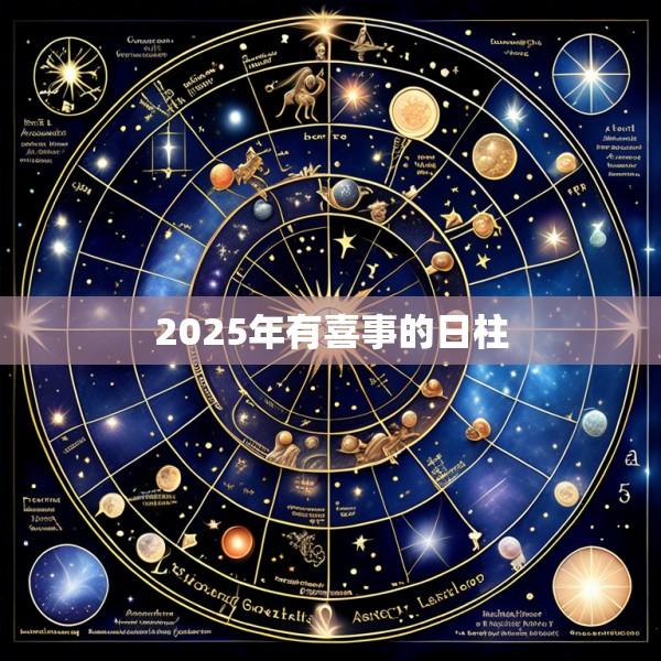 2025年有喜事的日柱