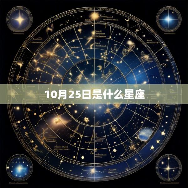10月25日是什么星座