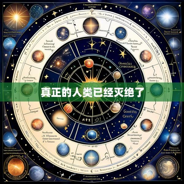 真正的人类已经灭绝了