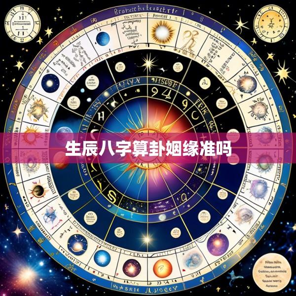 生辰八字算卦姻缘准吗