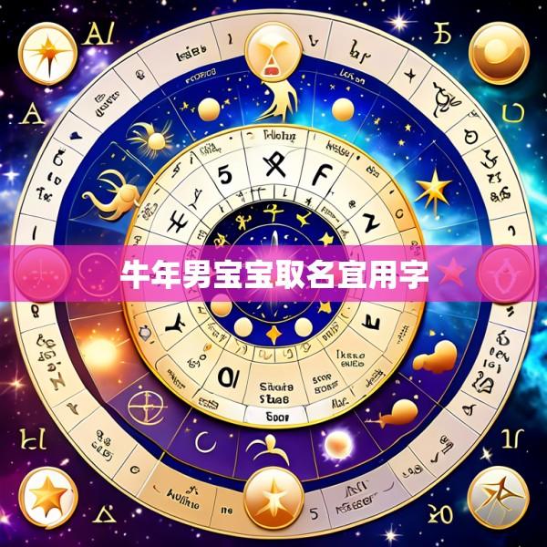 牛年男宝宝取名宜用字