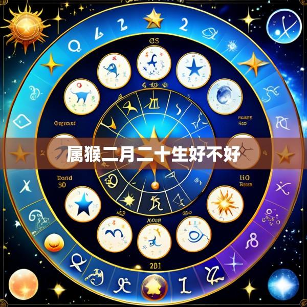 属猴二月二十生好不好