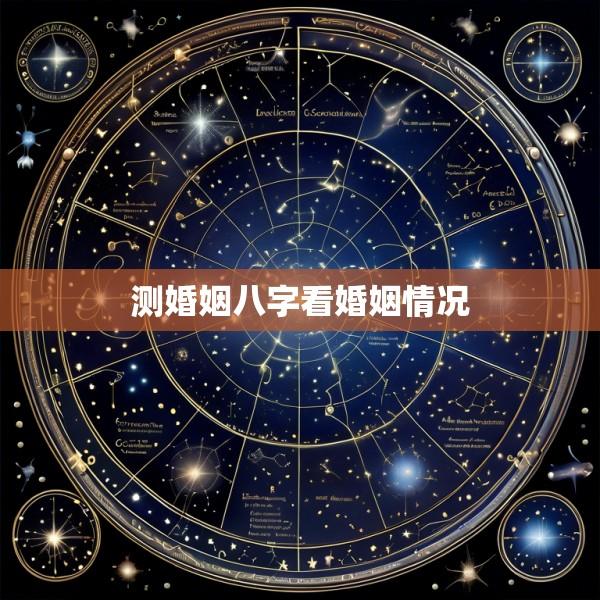 测婚姻八字看婚姻情况