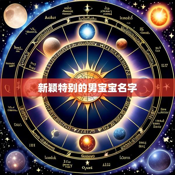 新颖特别的男宝宝名字
