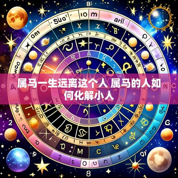 属马一生远离这个人 属马的人如何化解小人