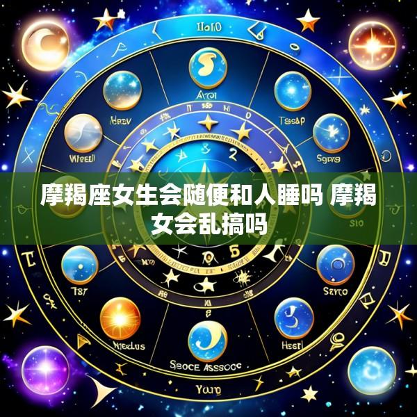摩羯座女生会随便和人睡吗 摩羯女会乱搞吗